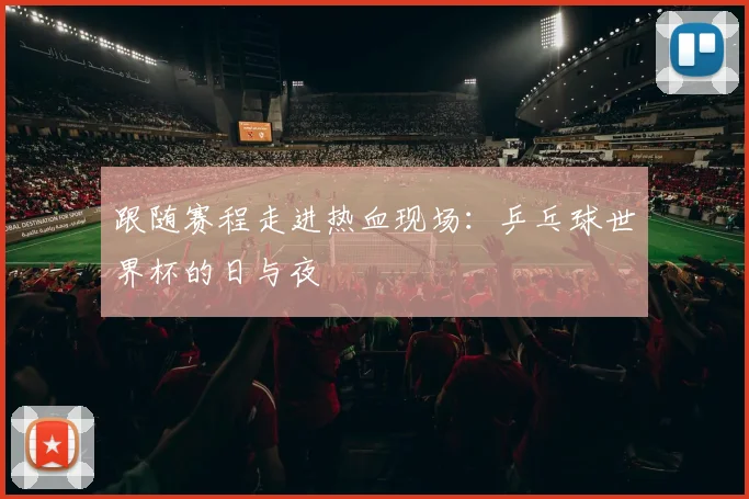 跟随赛程走进热血现场：乒乓球世界杯的日与夜